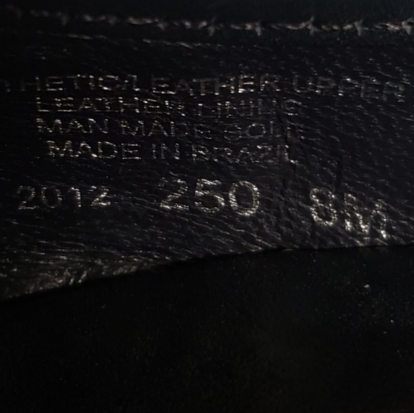 Tory Burch Reva Black & Raffia Straw Woven Flats Size 8.M - Picture 10 of 10